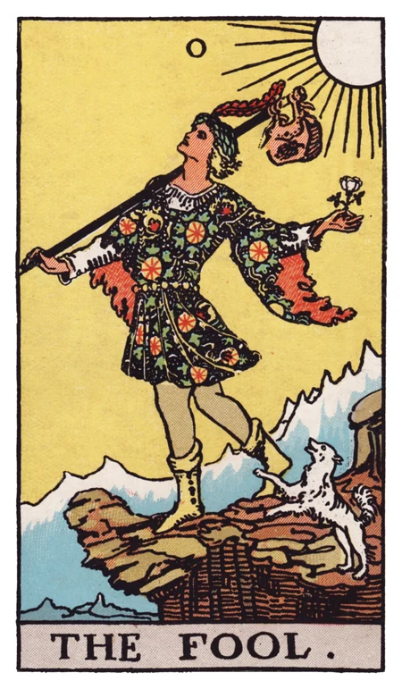 愚者 tarot card