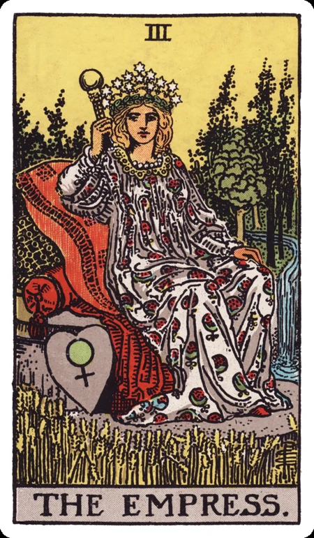 皇后 tarot card