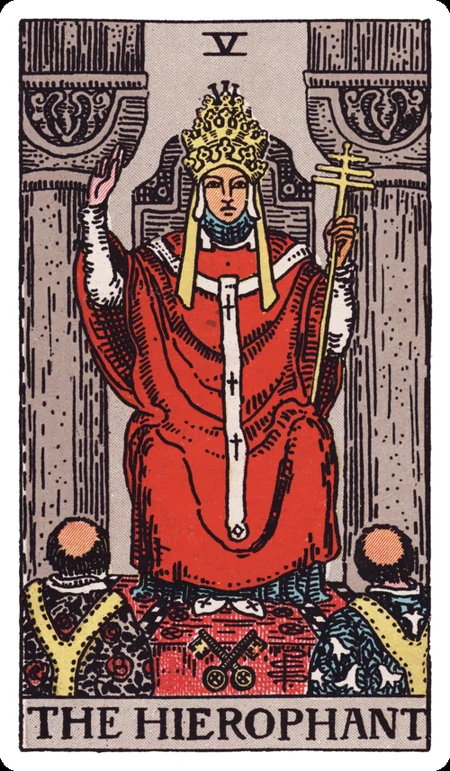 教皇 tarot card