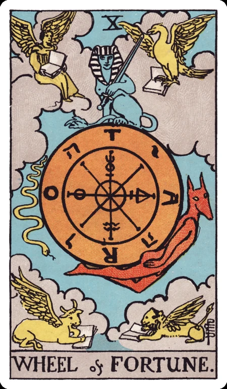 命运之轮 tarot card