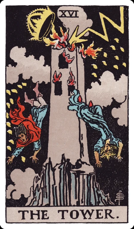 The Tower tarot card