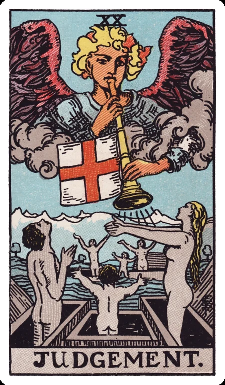 审判 tarot card