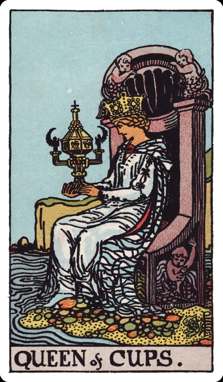 圣杯王后 tarot card