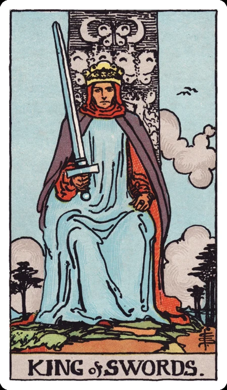宝剑国王 tarot card